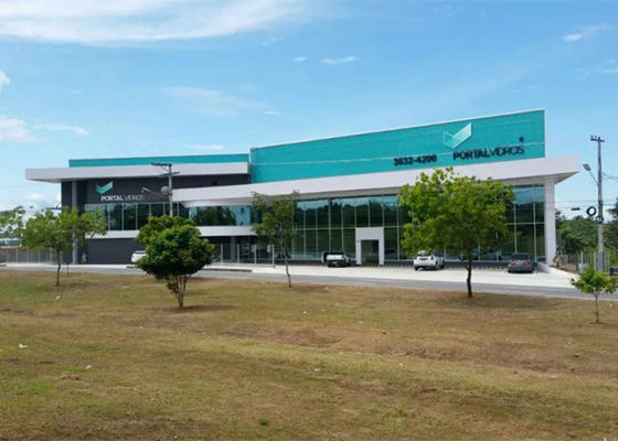 Kalite  Q355 Steel Frame Commercial Buildings Windproof Steel Structure Exhibition Hall Fabrika