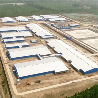 Hafif Çelik Yapı Domuz Evi Galvanizli Prefabrik Tarım Binaları