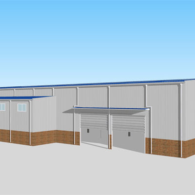 Prefabrik Çelik Yapı Atölyesi Fabrika Binası Metal Konstrüksiyon
