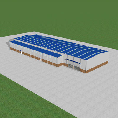 Prefabrik Çelik Yapı Atölyesi Fabrika Binası Metal Konstrüksiyon