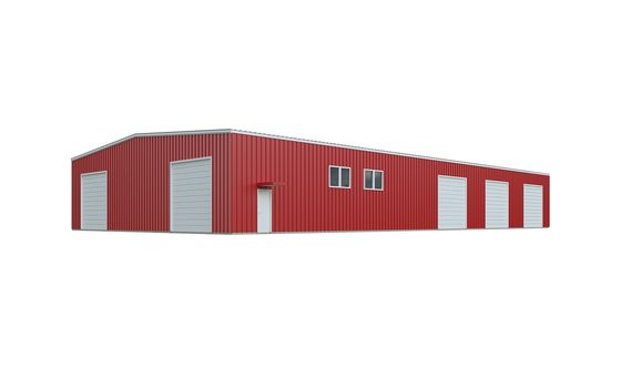 100 * 150 Özelleştirilmiş Endüstriyel Çelik Yapı Depo GB Standardı