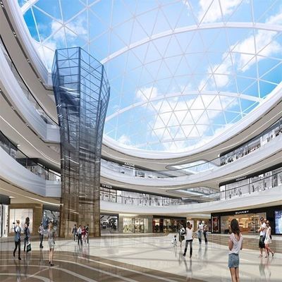 Prefabrik Yüksek Katlı Çelik Yapı Q235B Çelik Çerçeve Yüksek Katlı Binalar