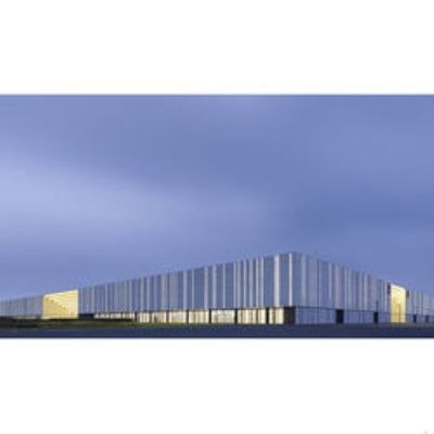 Galvanizli Geniş Açıklıklı Çelik Binalar Delme Çelik Çerçeve Yapısı Q235
