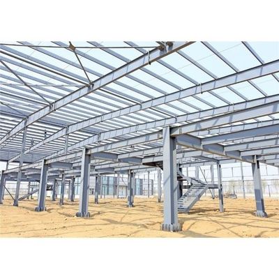 Prefabrik Ağır Çelik Yapı Alışveriş Merkezi Toz Geçirmez ISO9001