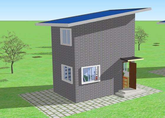 Prefabrik Çelik Yapı Villa Dubleks Hafif Çelik Çerçeve Ev Galvanizli