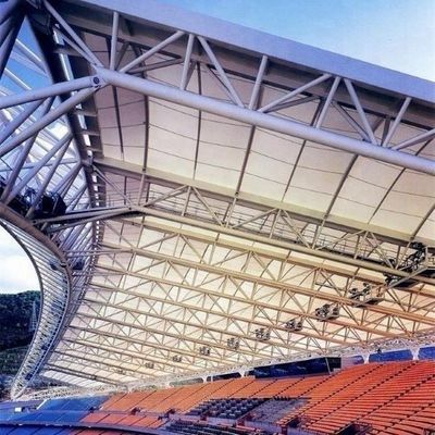 Güvenilir Çelik Spor Salonu Binası Hafif Büyük Ölçekli Prefabrik Stadyum
