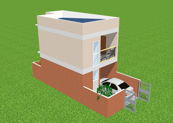 Galvanizli Prefabrik Hafif Çelik Ev Dubleks Villa Daire