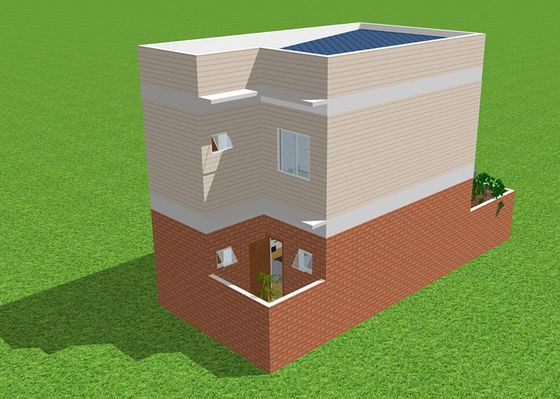 Galvanizli Prefabrik Hafif Çelik Ev Dubleks Villa Daire