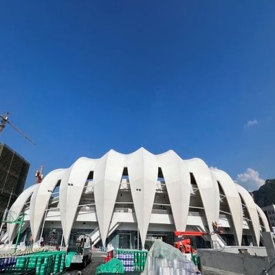 Geri Dönüşümlü Çelik Yapı Stadyum Anti Pas Prefabrik Metal Yapı Spor Salonu