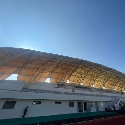 Geri Dönüşümlü Çelik Yapı Stadyum Anti Pas Prefabrik Metal Yapı Spor Salonu