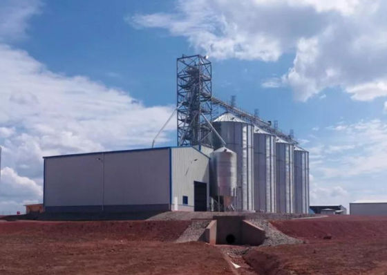 Prefabrik Fabrikasyon Çelik Yapı Platformu Endüstriyel Bina ISO9001