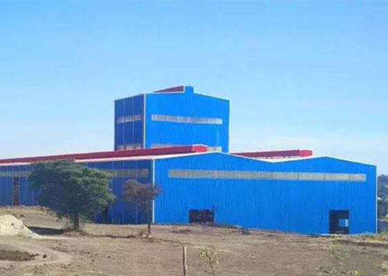 Fabrikasyon Çerçeve Çelik Yapı Atölyesi Yanmaz Endüstriyel Bina
