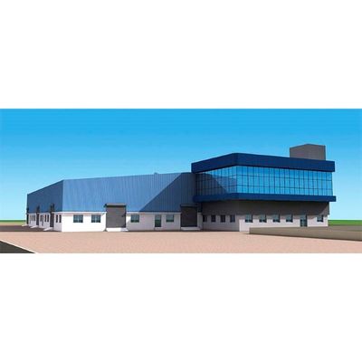 Prefabrik Çelik Yapı Depo Binası Metal Çerçeve İnşaatı
