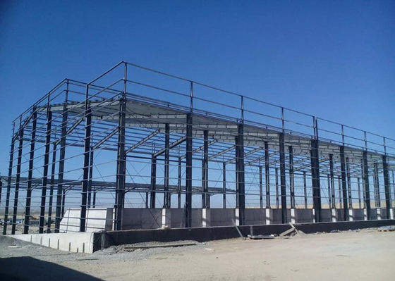 Q355 / Q235 Çelik Yapı Domuz Evi Yanmaz Endüstriyel Çelik Binalar