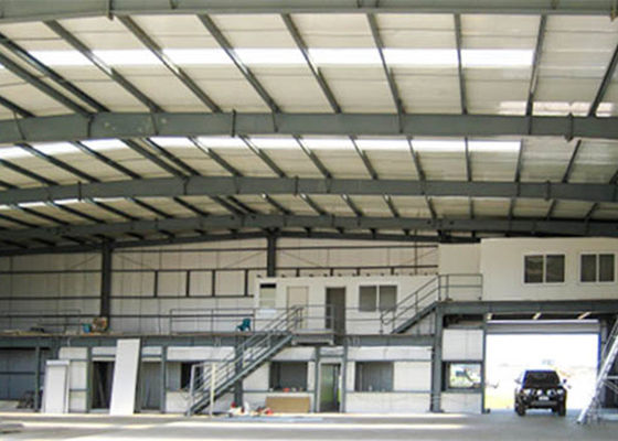 Sanayi Çelik Yapı Hangar Çerçevesi Prefabrik Çelik İmalat Atölyesi