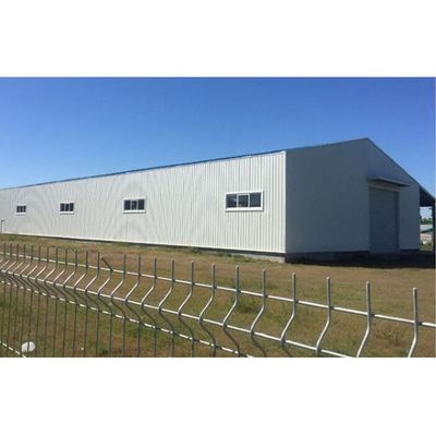 Prefabrik Çelik Yapı Atölyesi Endüstriyel Çerçeve Binası Yanmaz