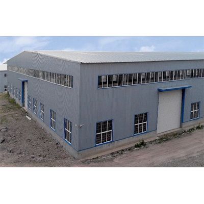 Prefabrik Çelik Yapı Atölyesi Fabrika Binası Metal Konstrüksiyon