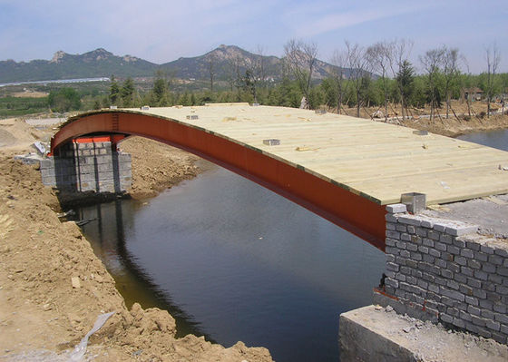 Q355B Çelik Yapı Köprü İnşaatı Galvanizli Prefabrik