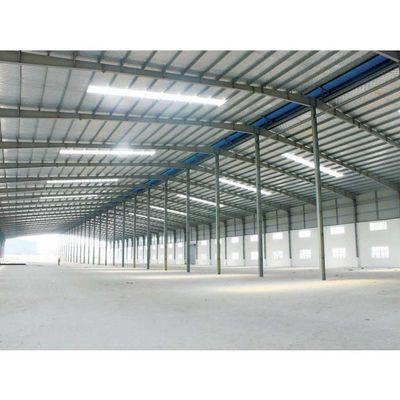Modern Hafif Çelik Yapı Depo Binası Profesyonel ISO 9001