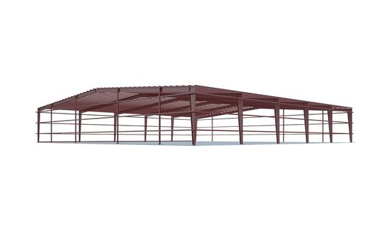 Hafif Prefabrik Çelik Yapı Depo Binası Özelleştirilmiş
