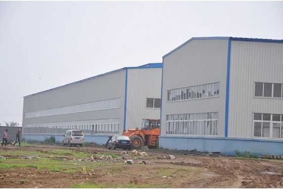 Prefabrik Atölye Çelik Yapı Depo Izgarası Q355B Malzemesi