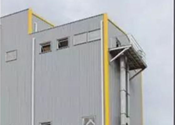 Galvanizli Çelik Yapı Atölyesi Çelik Çerçeve Prefabrik Endüstriyel GB