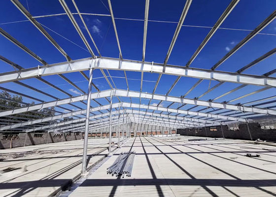 Q355 / Q235 Çelik Yapı Domuz Evi Yanmaz Endüstriyel Çelik Binalar