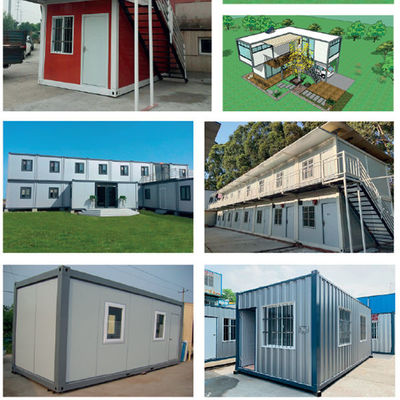 Q235B / Q355B Katlanabilir Konteyner Ev Reformu Çelik Prefabrik Ev