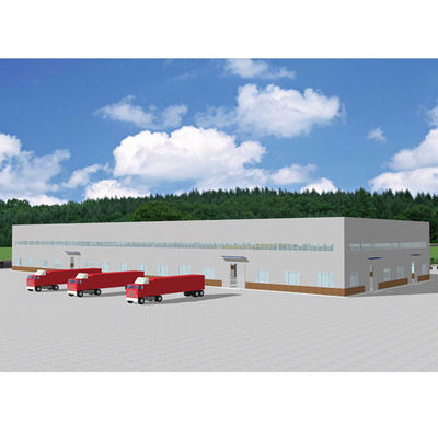 100 * 40 Sanayi Prefabrik Çelik Yapı Çerçeve Çelik Yapı Atölyesi