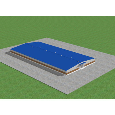 Prefabrik Çelik Yapı Depo Binası Metal Çerçeve İnşaatı