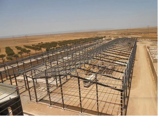 Çelik Çerçeve Depo İnşaat Portalı Çerçeve Metal Depo