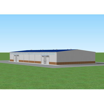 Endüstriyel Prefabrik Çelik Yapı Depo Çerçeve İnşaat Binası