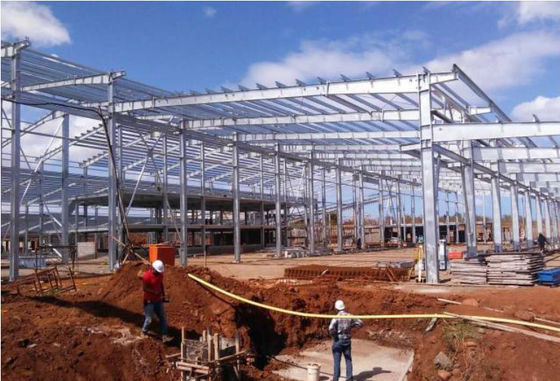 Hafif Çelik Çerçeve İnşaat Portalı Çerçeve Çelik Yapı Depo