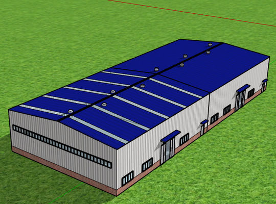 70*50 Portal Çerçeve Çelik Depo İmalat Sanayi Binası