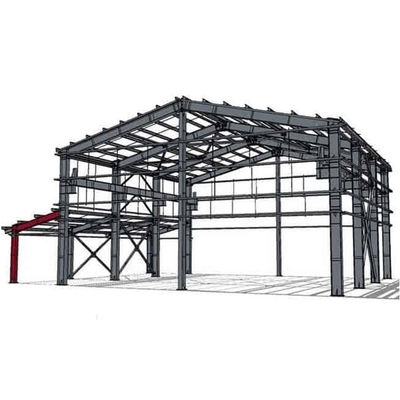 Çelik Yapı Prefabrik Depo İnşaatı Çelik Çerçeve Döken Fabrikası