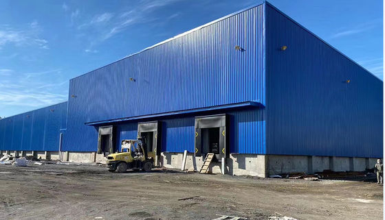 Endüstriyel Çelik Çerçeve Fabrikası Prefabrik Çelik Yapı Atölyesi