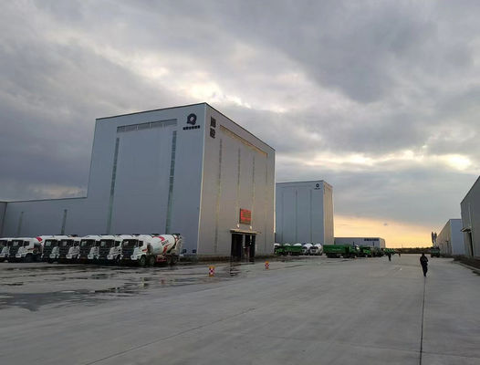 Kaynaklı H Bölüm Çelik Kirişli Prefabrik Çelik Çerçeve Fabrikası