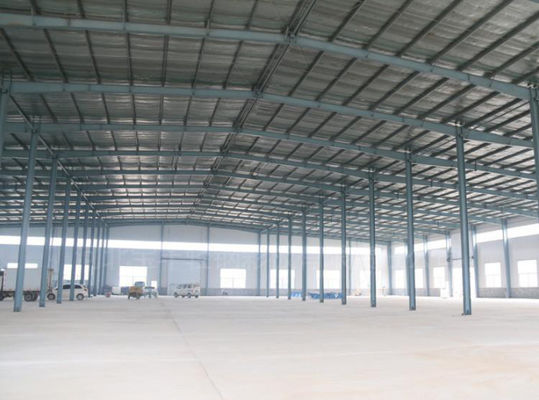 Kaynaklı H Bölüm Çelik Kirişli Prefabrik Çelik Çerçeve Fabrikası