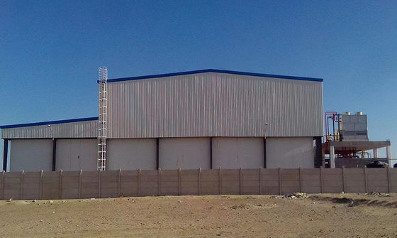 Prefabrik hafif çelik çerçeve fabrikası Çelik Yapı İşleme Tesisi