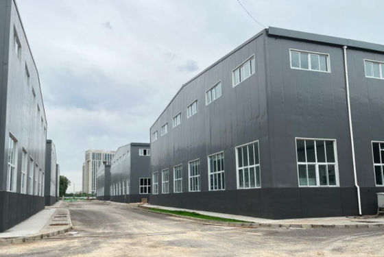 Ticari Prefabrik Ofis Binası Hafif Çelik Portal Çerçevesi Q355B
