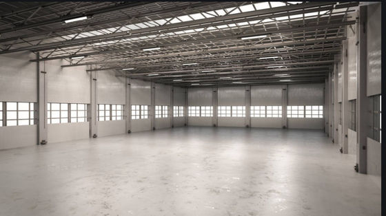 Ticari Prefabrik Ofis Binası Hafif Çelik Portal Çerçevesi Q355B