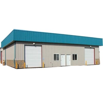 Çelik Çerçeve Depo İnşaat Portalı Çerçeve Metal Depo