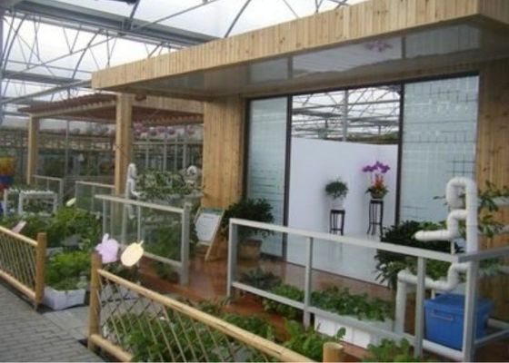 Hafif Çelik Gezi Venlo Cam Sera Restoranı Özel Şekilli
