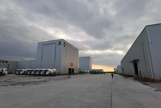 Galvanizli Özel İdari Bina Dayanıklı Güvenilir Yapı