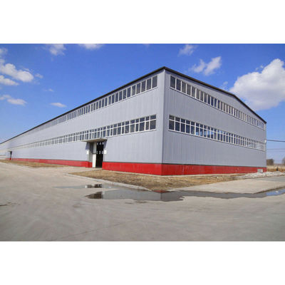 Endüstriyel Portal Çerçeve Çelik Yapı Atölyesi Prefabrik Metal Yapı
