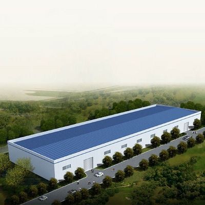 Büyük Açıklıklı Kaynaklı H Kirişli Prefabrik Çelik Yapı Atölye İnşaatı