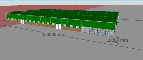 Çelik Yapı Atölyesi Prefabrik Hafif Çelik Yapı Depo Binası
