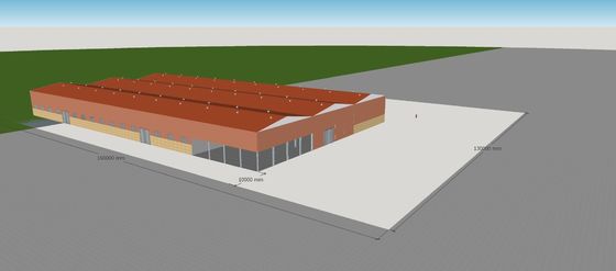Çelik Yapı Atölyesi Prefabrik Hafif Çelik Yapı Depo Binası
