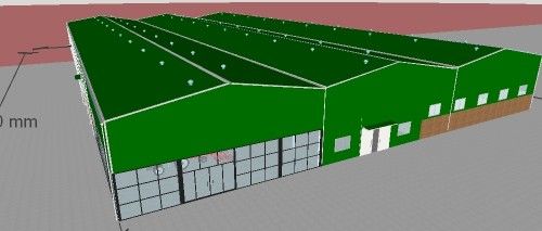 Çelik Yapı Atölyesi Prefabrik Hafif Çelik Yapı Depo Binası