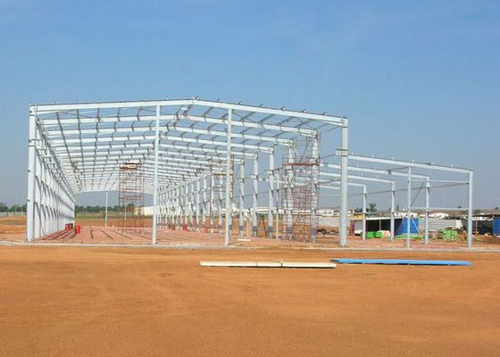 Q235 / Q355 Çelik Yapı Depo Prefabrik Çelik Çerçeve Binaları